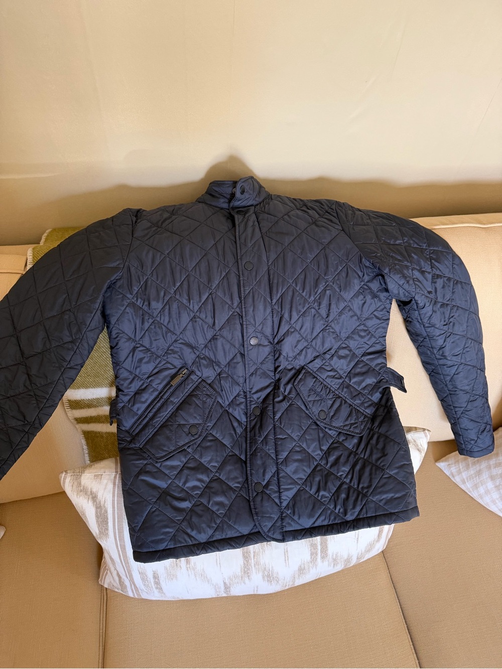 Barbour Quilted Black Lightweight Jacket